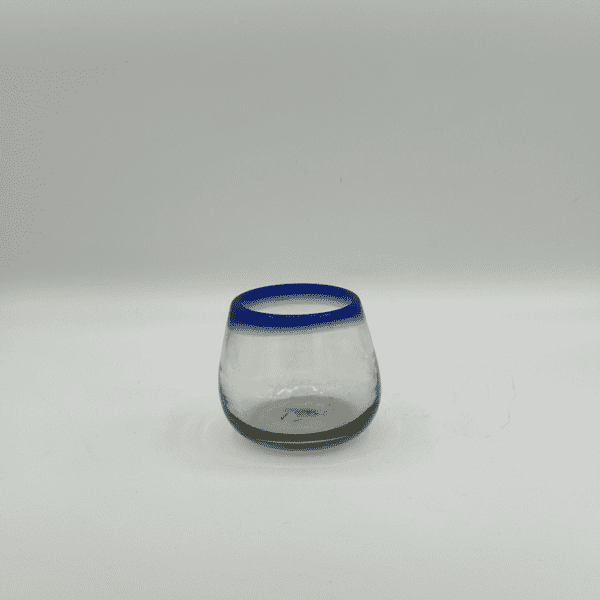 Stemless Glass Blue