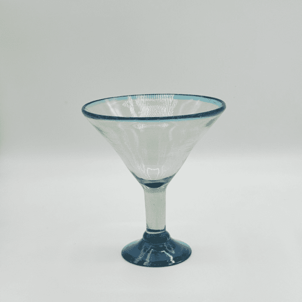 Martini Glass Aqua